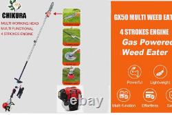 GX50 gas brush cutter 4 strokes string trimmer petrol weed eater mower tiller