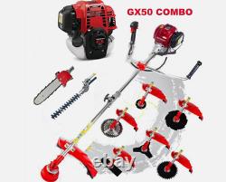 GX50 gas weed eater brush cutter grass cutter 4 strokes saw chain trimmer mower