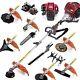 Gx50 Grass Brush Cutter 4 Strokes Hedge Trimmer Petrol Weed Eater + 2 Rototiller