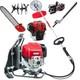 Gx50backpack Multi Trimmer Lawn Mower 4 Stroke Pole Chain Saw Garden Rototiller