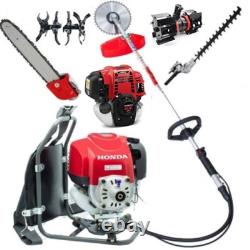 GX50backpack multi trimmer lawn mower 4 stroke pole chain saw garden rototiller