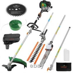 Gardebruk 5 in 1 Petrol Multi Tool Petrol Hedge Trimmer Chainsaw Strimmer Brush