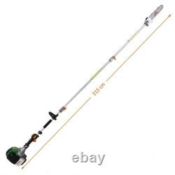 Gardebruk 5 in 1 Petrol Multi Tool Petrol Hedge Trimmer Chainsaw Strimmer Brush
