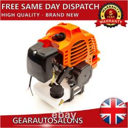 Garden Grass Trimmer 2T Strimmer 2 Stroke Petrol 52cc Engine 2.5HP Pull Start UK