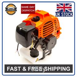 Garden Grass Trimmer 2T Strimmer 2 Stroke Petrol 52cc Engine 2.5HP Pull Start UK