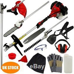 Garden Hedge Trimmer 5 in 1 Multi Tool Strimmer Brushcutter 52CC 2 Year Warranty