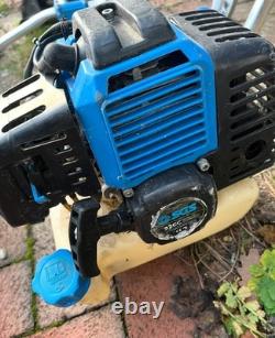 Garden Petrol Tool Set, 2 Machines, Chainsaw Strimmer Hedge Trimmer Brush Cutter