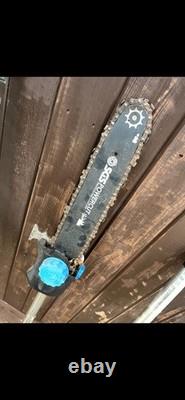 Garden Petrol Tool Set, 2 Machines, Chainsaw Strimmer Hedge Trimmer Brush Cutter