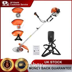 Garden Strimmer Brushcutter 4 In 1 Brush Weed Petrol Brand New 52CC Hedge UK