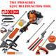 Garden Tools 62cc 7in1 Multitool Chainsaw Brushcutter Hedge Trimmer+2-extns