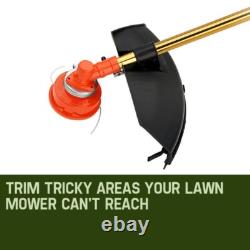 Garden Tools 62cc 7in1 Multitool Chainsaw Brushcutter Hedge Trimmer+2-extns