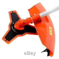 Garden Trimmer Grass Strimmer Brush Cutter Blade Cutter Petrol 52cc POWERFUL New