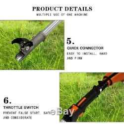 Garden hedge trimmer 5 in 1 Multi Tool strimmer, Brushcutter, 52cc UK Seller