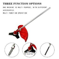 Garden hedge trimmer 5 in 1 Multi Tool strimmer, Brushcutter, 52cc UK Seller