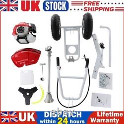 Gas Brush Cutter 52CC 2-Stroke Ergonomic Two-Handed Grip GEARZAAR UK