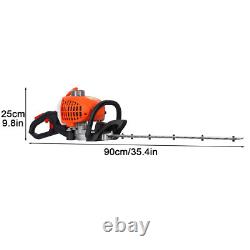Gas Powered Grass Trimmer, Brushcutter Hedge Row Strimmer 52cc 2 Stroke