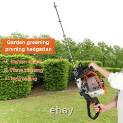 Gas Powered Grass Trimmer, Brushcutter Hedge Row Strimmer 52cc 2 Stroke