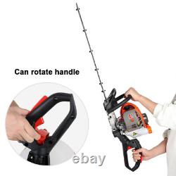 Gas Powered Grass Trimmer, Brushcutter Hedge Row Strimmer 52cc 2 Stroke
