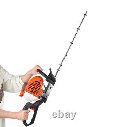 Gas Powered Grass Trimmer, Brushcutter Hedge Row Strimmer 52cc 2 Stroke