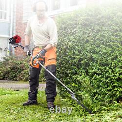 Gas Powered Pole Saw Brush Cutter Gas Hedge Trimmer for Tree Weed Garden 51.7CC