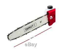 Giantz Pole Chainsaw Brush Cutter Tree 75cc Hedge Pruner Petrol Brush Long