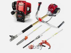 Gx35 brush cutter 4 in 1 weed wacker pole saw engine trimming gas 4 strokes