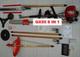 Gx50 8 In 1 Brush Cutter 4 Strokes With 2 Extension Rods Garden Combo