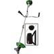 Hawksmoor 33cc 42cm Petrol Brush Cutter Garden Long Grass Weeds Trimmer