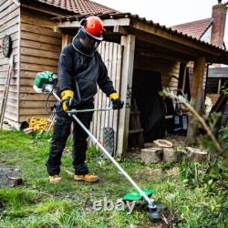 Hawksmoor 33cc 42cm Petrol Brush Two Width Adjustable Cutter Garden Patio Home