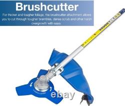 Hyundai 52cc Petrol Grass Strimmer Trimmer & Brush Cutter, 2 In 1 Garden Tool