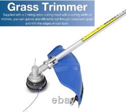Hyundai 52cc Petrol Grass Strimmer Trimmer & Brush Cutter, 2 In 1 Garden Tool