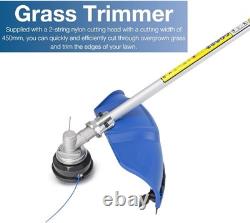 Hyundai 52cc Petrol Grass Strimmer Trimmer & Brush Cutter, 2 In 1 Garden Tool