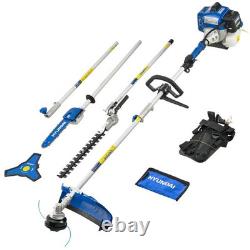 Hyundai 56cc Petrol Garden Multi Tool 5-in-1 Grass Trimmer Brushcutter HYMT5600X
