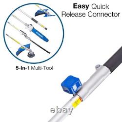 Hyundai 56cc Petrol Multi Tool 5-in-1 Grass Trimmer Brushcutter Hedge Trimmer