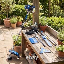 Hyundai 56cc Petrol Multi Tool 5-in-1 Grass Trimmer Brushcutter Hedge Trimmer