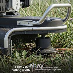 Hyundai Cordless Brushcutter Strimmer Self-Propelled Wheeled Grass Trimmer