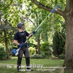 Hyundai Garden Multi Tool 5-in-1 Grass Trimmer Brushcutter Hedge Trimmer Petrol