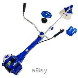 Hyundai Garden Trimmer Grass Strimmer Brushcutter Petrol Anti-Vibration + Extras