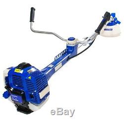 Hyundai Garden Trimmer Grass Strimmer Brushcutter Petrol Anti-Vibration + Extras