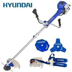 Hyundai HYBC5080AV 51cc Heavy Duty Petrol Grass Strimmer Brushcutter Stihl