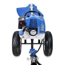 Hyundai Petrol Wheeled Field Grass Trimmer Strimmer 52cc 420mm Cut HYWT5200X
