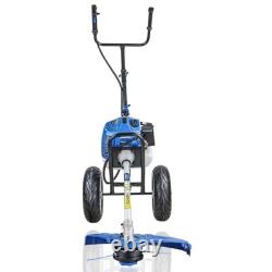 Hyundai Petrol Wheeled Field Grass Trimmer Strimmer 52cc 420mm Cut HYWT5200X Hyundai Petrol Wheeled Field Grass Trimmer Strimmer 52cc 420mm Cut HYWT5200X