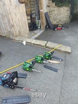 MAC ALLISTER STRIMMER / BRUSH CUTTERS X2. Neither Done Much Work Cow Horn Handle
