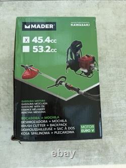 MADER 69611 Backpack Petrol Brush Cutter strimmer Kawasaki Engine (INC VAT)