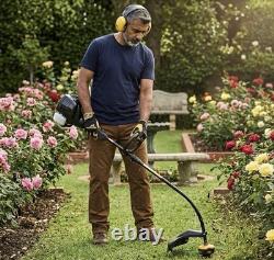 McCulloch Trimmac Petrol Grass Trimmer Strimmer 410mm 41cm Width Garden Cutter McCulloch Trimmac Petrol Grass Trimmer Strimmer 410mm 41cm Width Garden Cutter