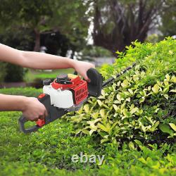 Motor Trimmer Engine Yard Hedgetrimmer Petrol Brush Cutter Multi Angle 2 Stroke