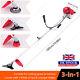 Multi Function Garden Tool 3in1 Petrol Strimmer Brush Cutter Chainsaw Sweeper