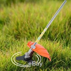 Multi Function Garden Tool 4 in 1 Petrol Trimmer Grass Brush Cutter Chainsaw