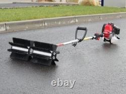 Multi Function Garden Tool 5in1 Petrol Strimmer Brush Cutter Chainsaw sweeper