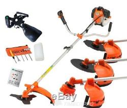 Multi powerful 52cc gasoline brush cutter 4 in 1 grass trimmer strimmer cutter